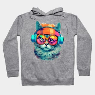 Music cat #cat #tshirt Hoodie